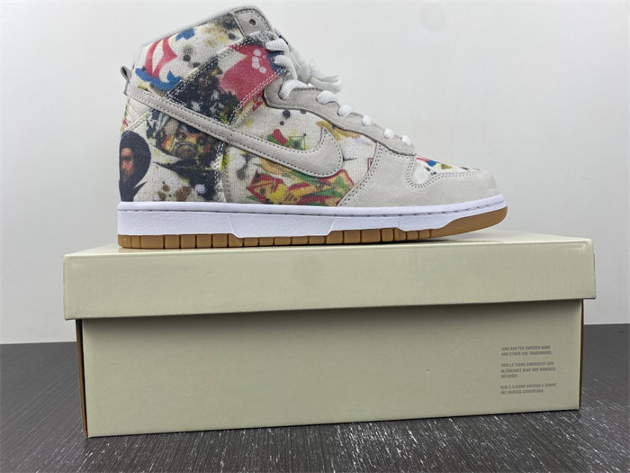 nike sb dunk high S*p*e rammellzee fd8779-100