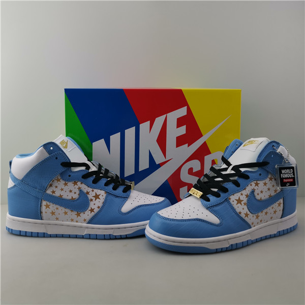 S*p*e x nike dunk high pro sb blue 307385-141