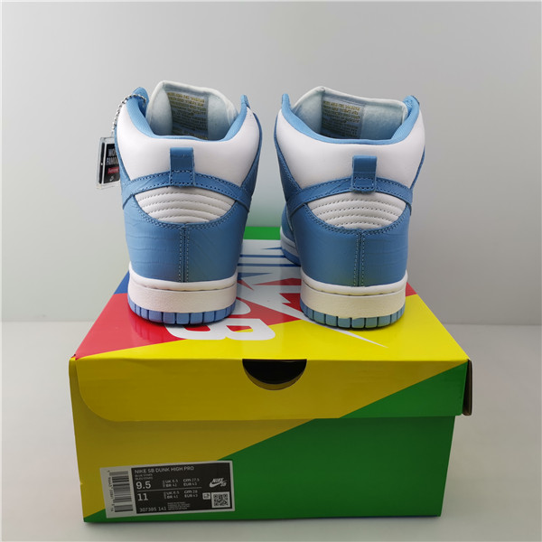 S*p*e x nike dunk high pro sb blue 307385-141