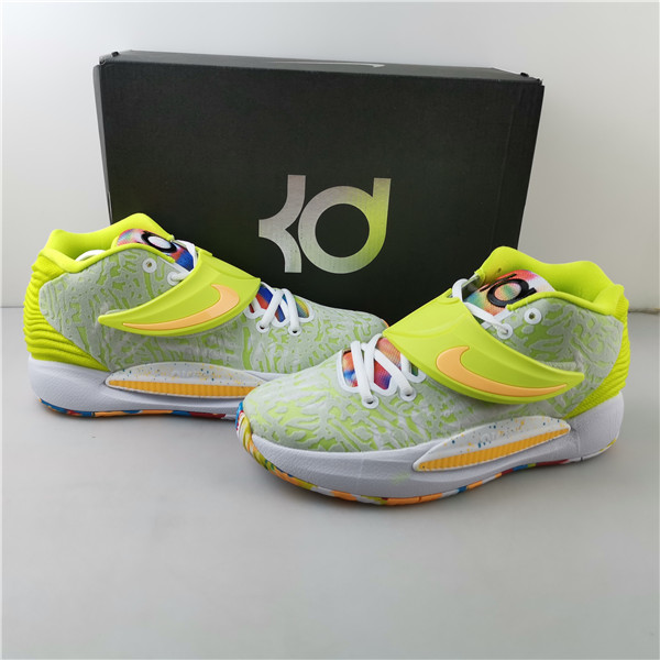 Nike KD 14 White Lime Green CZ0170-101