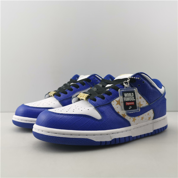 S*p*e x nike sb dunk low blue/white dh3228-10